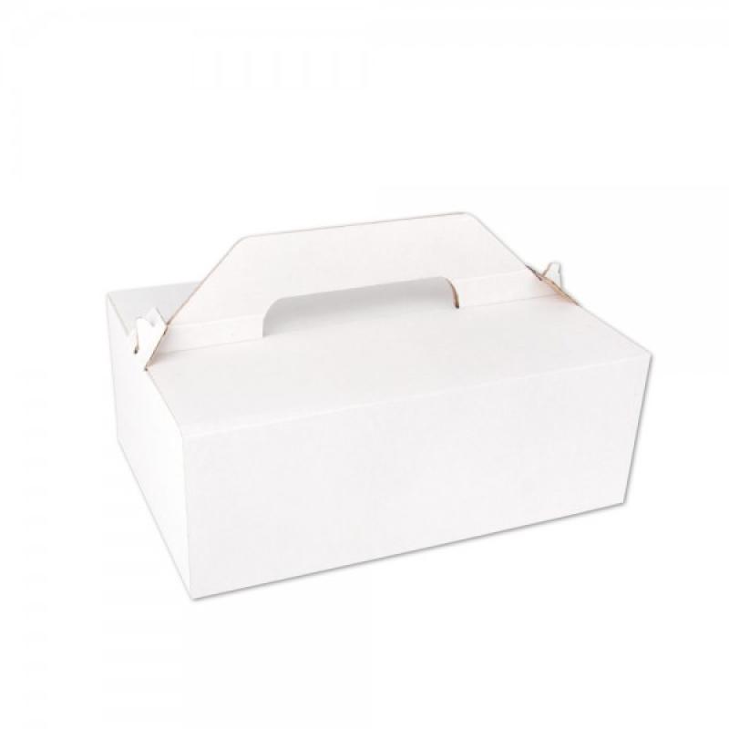 Zákusková krabica s uškom 19x15x8 cm, 10 ks