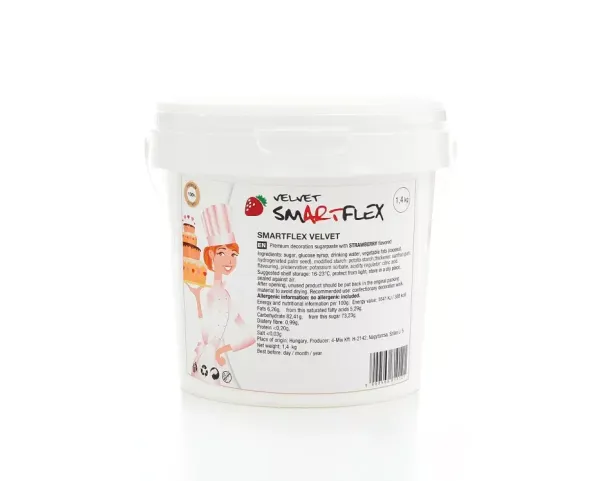 Smartflex Velvet jahodová príchuť 1,4 kg