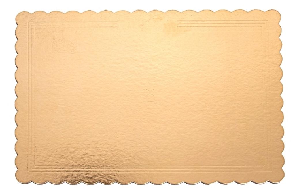 Tortový podnos zlatý G2400 - 40x50 cm