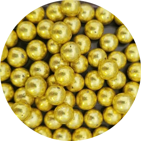 Perličky zlaté 8,5mm/50g