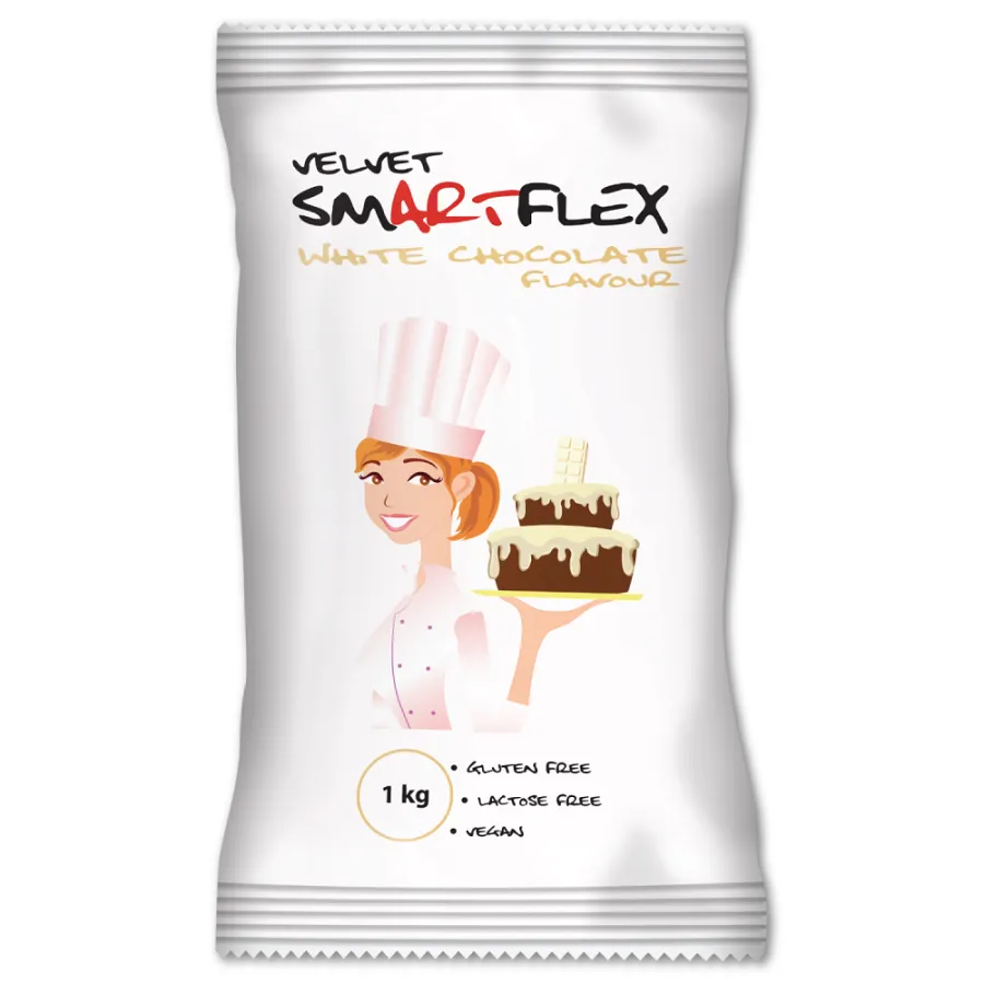 Smartflex Velvet Biela čokoláda, 1kg