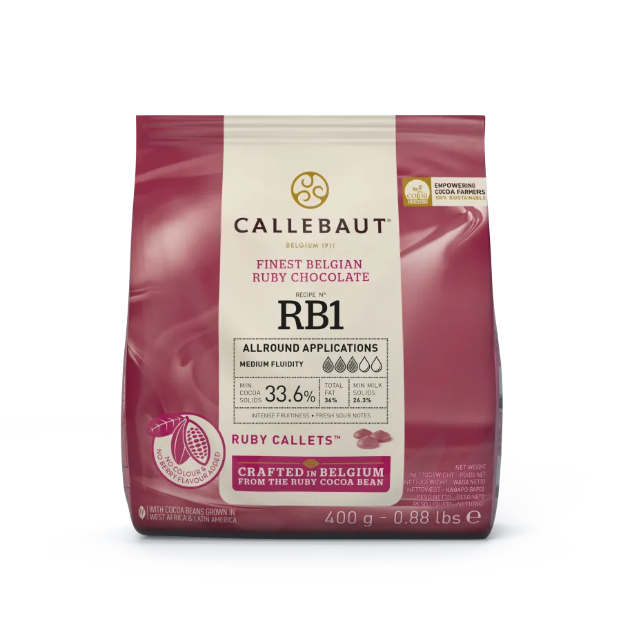 Čokoláda Callebaut Ruby - 400g