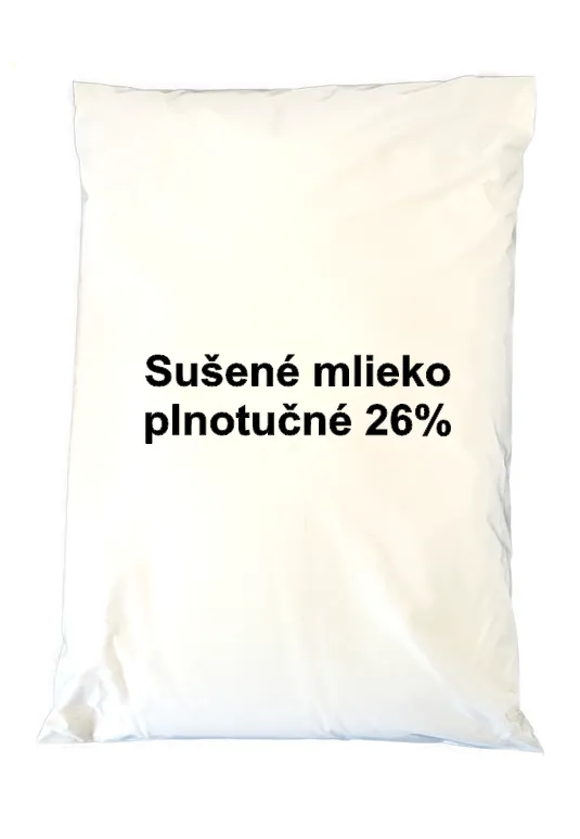 -Sušené mlieko plnotučné 26%, 1 kg-