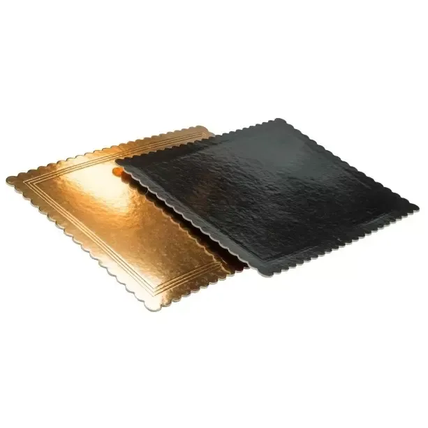 Tortový podnos zlatý G2400 - 40x40 cm