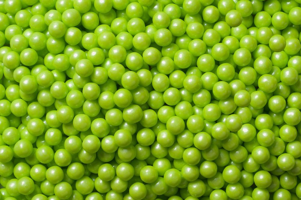 Perly zelené 0,7cm/50g