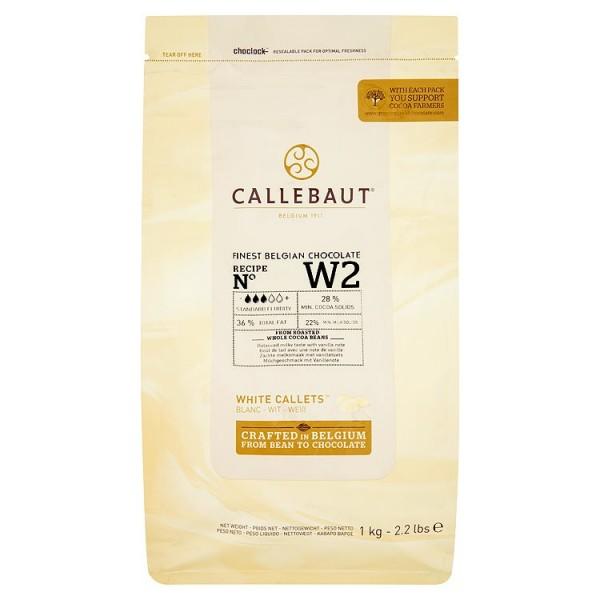 Čokoláda Callebaut  biela 28% - 1 kg