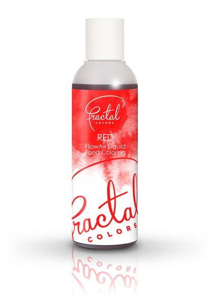 Fractal Airbrush farba - červená