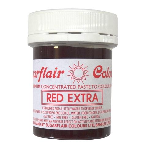 -Extra gelová farba - Red (červená) 42g-