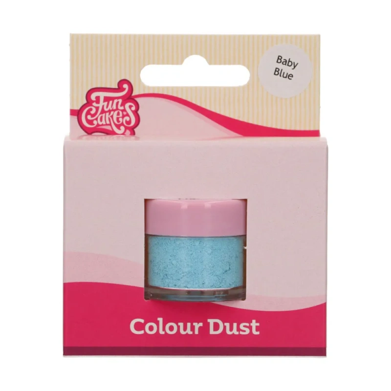 Fun Cakes prachová farba baby blue