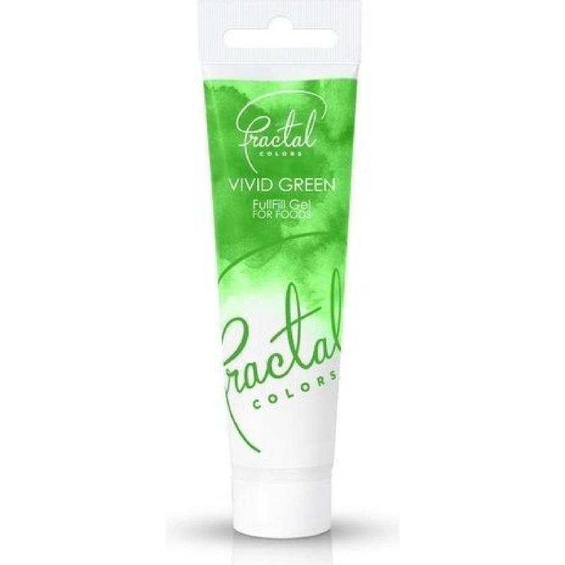 Gelová farba Fractal - Vivid Green (30g)