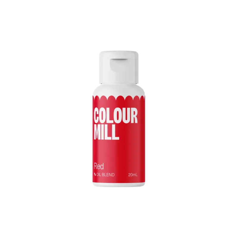 Farba olejová Colour Mill červená 20ml