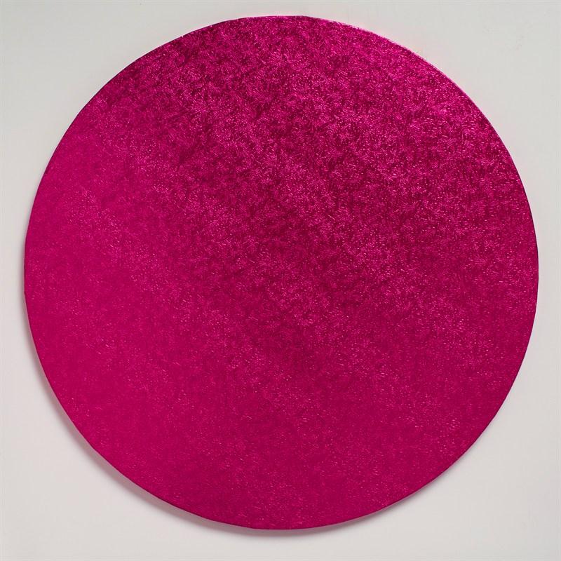 Podnos kruh ružový 35 cm, hrúbka 1,20 cm