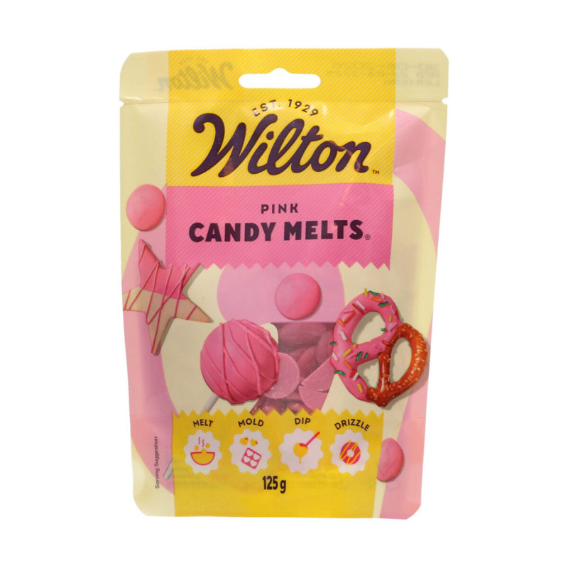 Wilton Poleva Candy Melts - Pink 125g