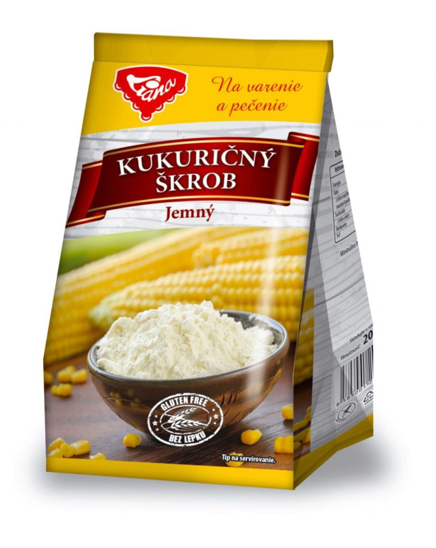 KUKURIČNÝ ŠKROB Liana jemný 200 g