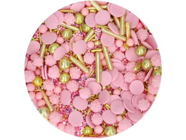 Funcakes Sprinkle Medley Glamour Pink 50g