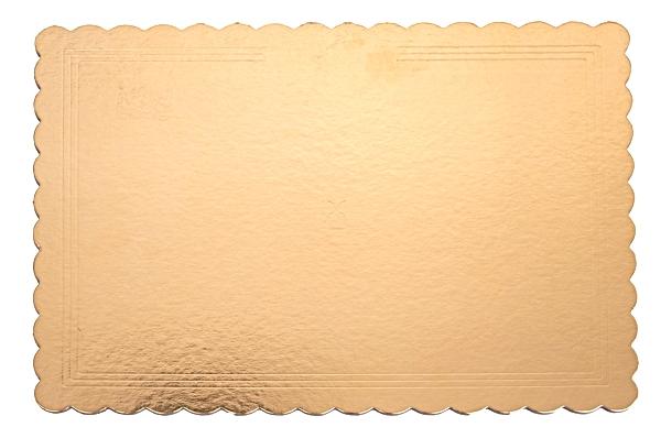 Tortový podnos zlatý G2400 - 30x40 cm