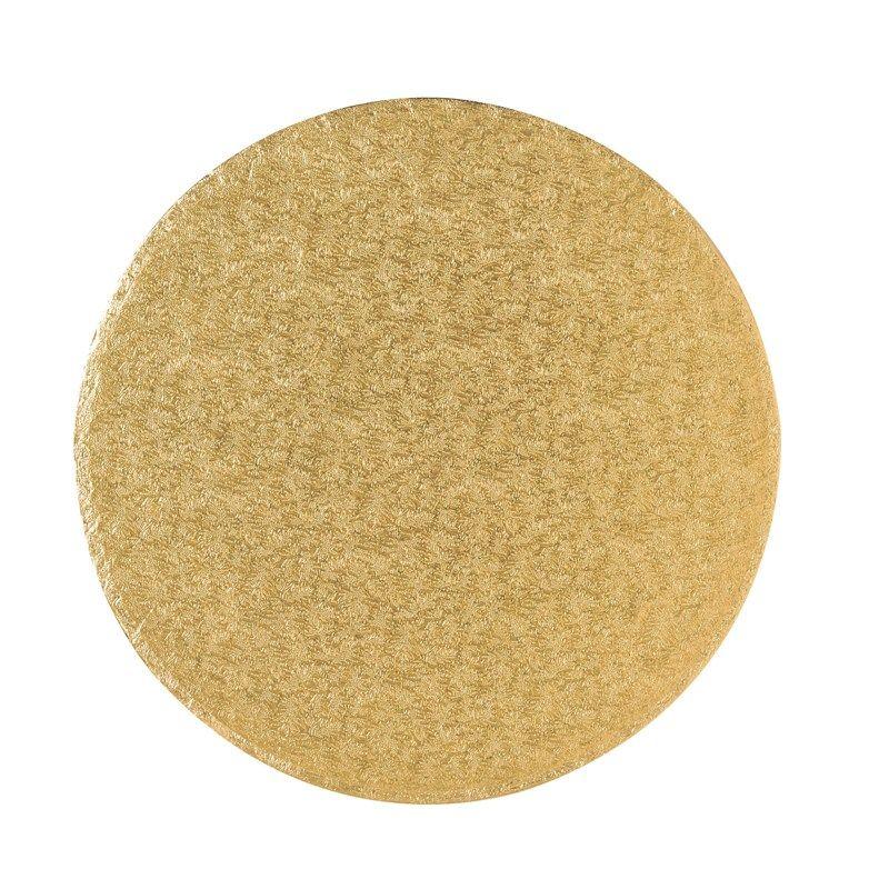 Podnos kruh zlatý 35 cm, hrúbka 1,20 cm