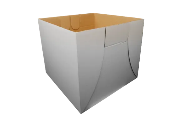 Tortová krabica 40x40x35 cm + vrchnák, 10 ks