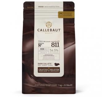 Čokoláda Callebaut tmavá 54,5% - 1 kg