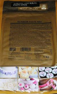 Rainbow Paste hmota 1 kg - červená