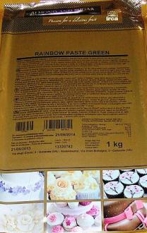 Rainbow Paste hmota 1 kg - zelená